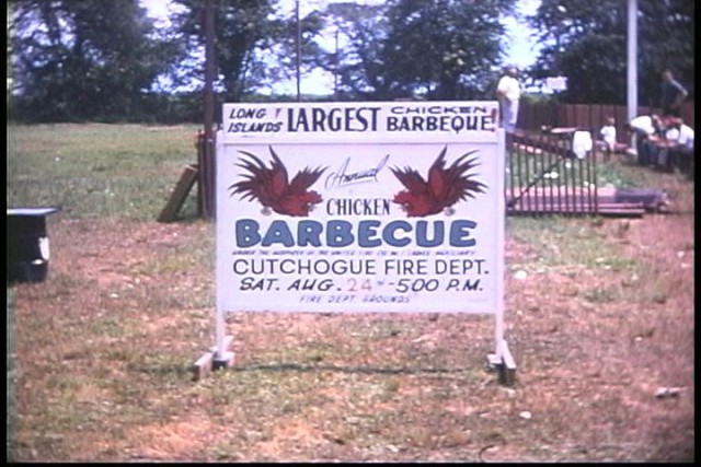 Chicken Barbecue sign